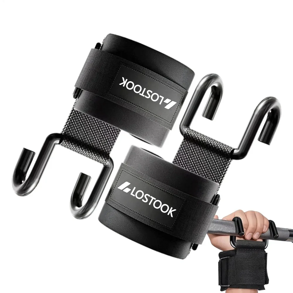 Gymnastic Ring - 1/2pcs Pull-Up Assist Hook Fitness Wrist