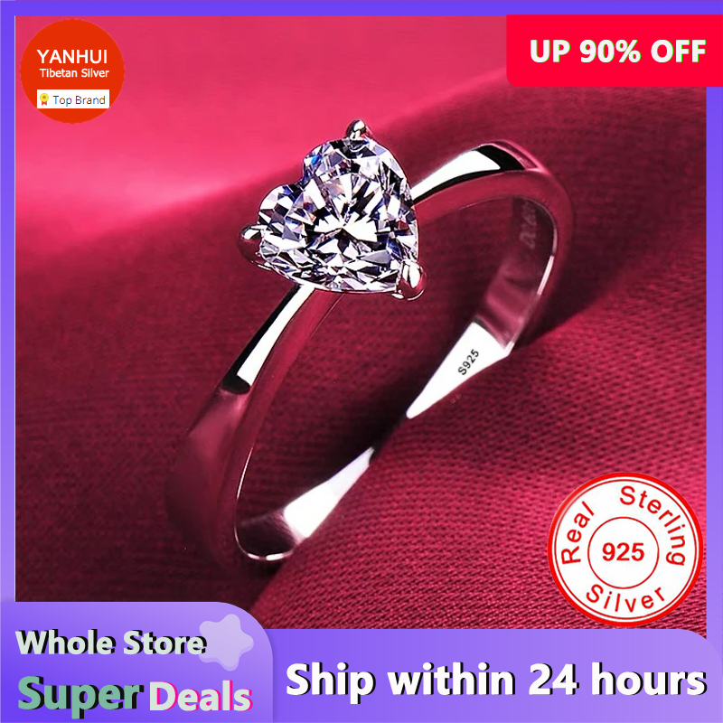 Women's Romantic Heart Ring Gi - Gymnastic Ring 评论和价格