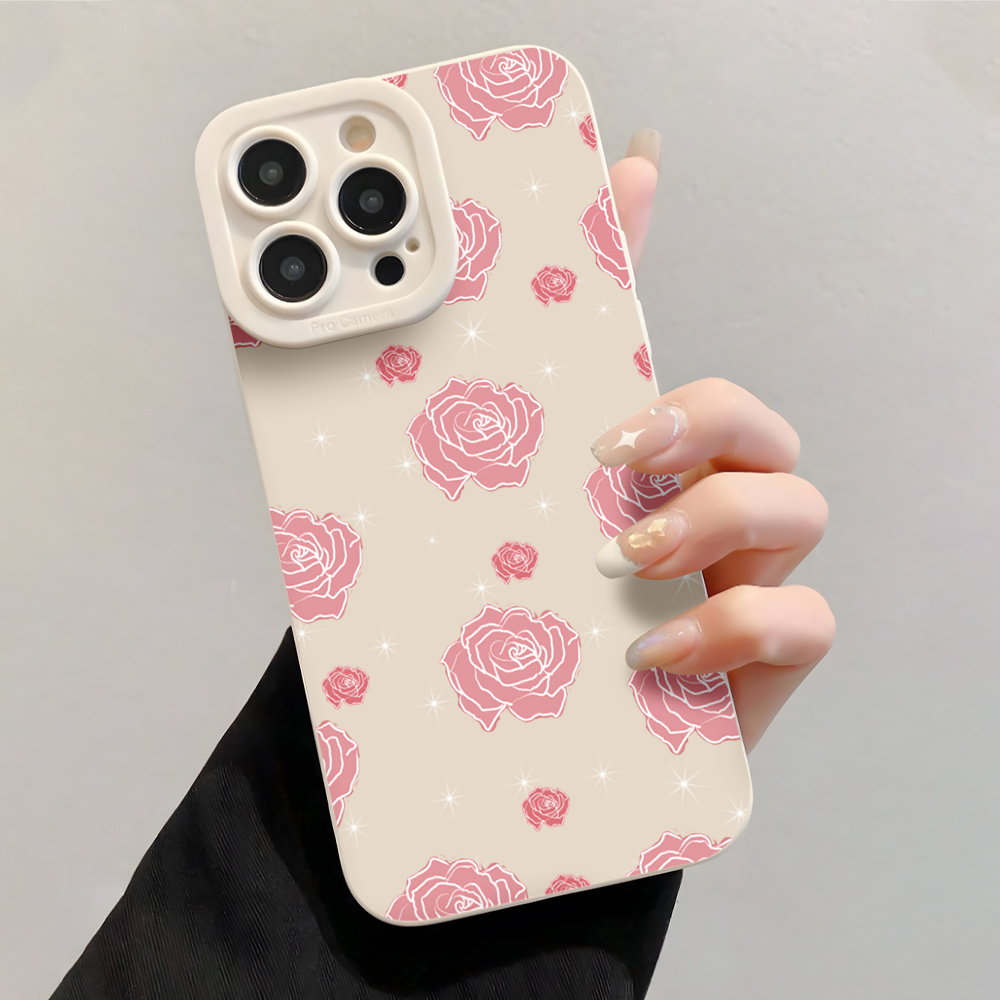 Pink Rose INS Wrist Strap Phon - Wrist Wraps 评论和价格