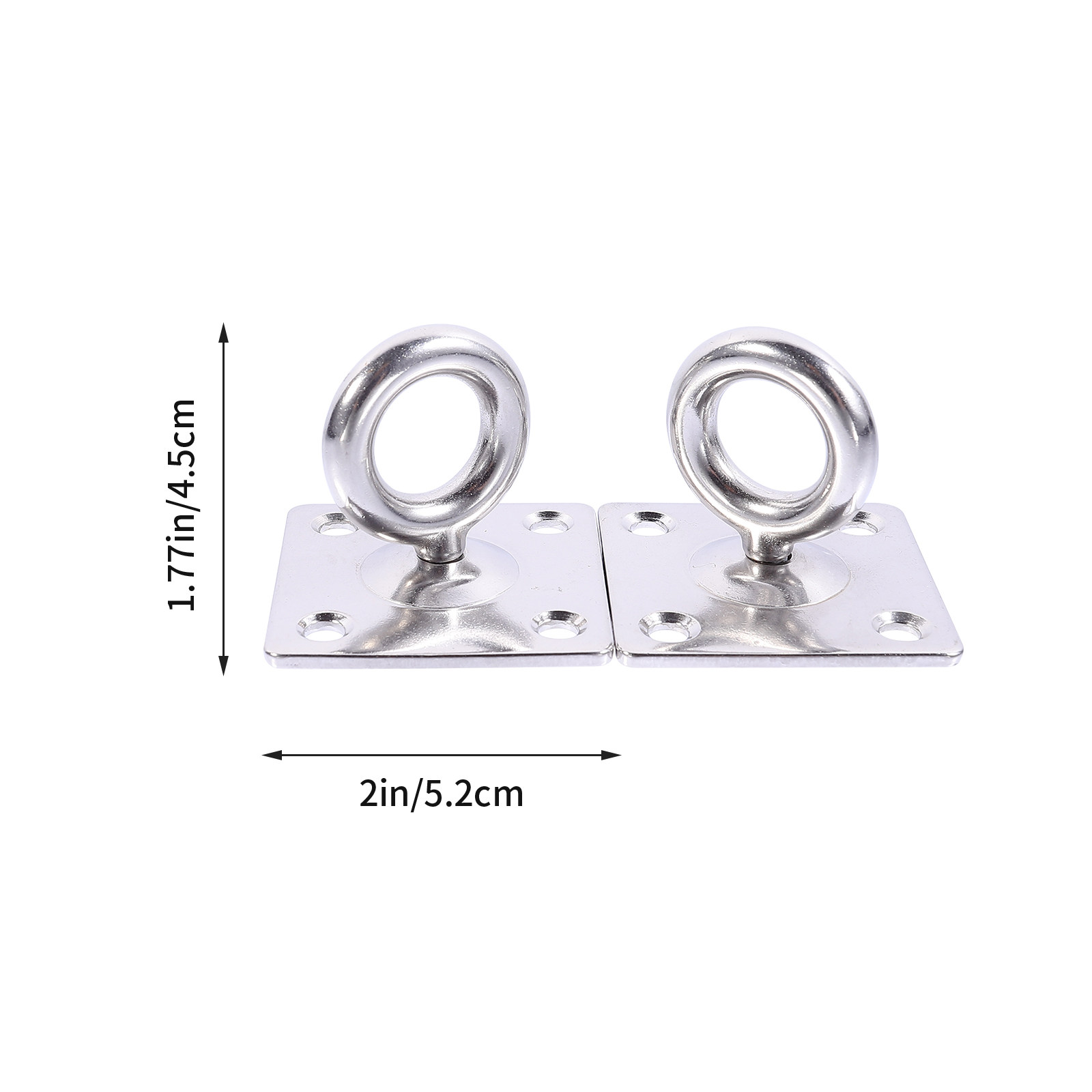 2Pcs Suspension Ceiling Hook M - Gymnastic Ring 评论和价格